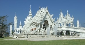 Wat Rong Khun - Weißer Tempel in Chiang Rai