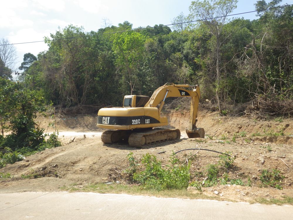 Baustelle auf der Insel Koh Yao Yai