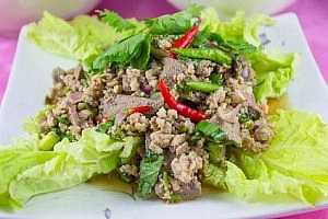 Original Rezept aus Thailand: Laa Gai