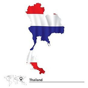 Thailand Karte