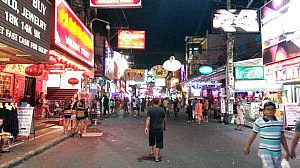 Die Walking Street in Pattaya